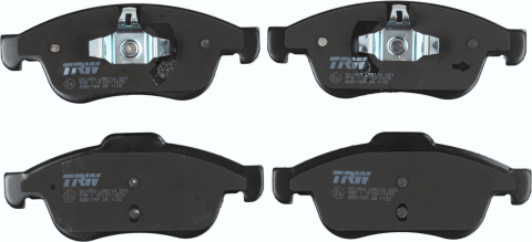 Placute frana - Set placute frana fata duster 1.5 TRW GDB1789