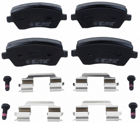 Set placute frana fata duster mcv/van/pick-up (e5) TRW GDB3332 [6]