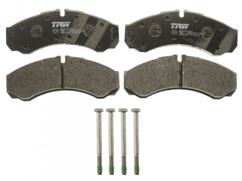Placute frana - Set placute frana fata/spate TRW GDB1345