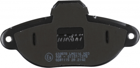 Set placute frana fata TRW GDB1115 [6]
