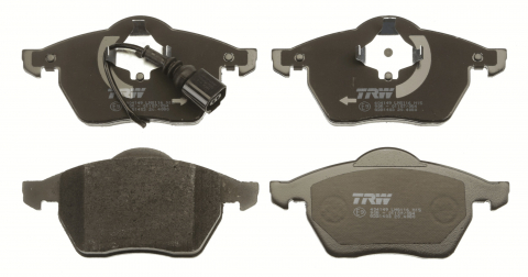 Placute frana - Set placute frana fata TRW GDB1403