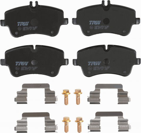 Set placute frana fata TRW GDB1413 [6]