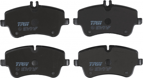 Placute frana - Set placute frana fata TRW GDB1413