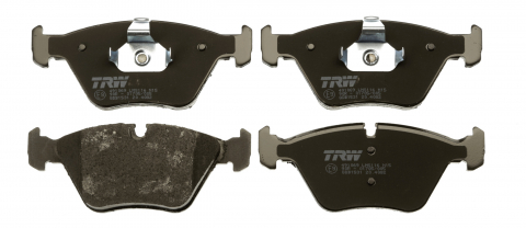Placute frana - Set placute frana fata TRW GDB1531