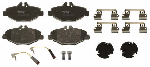 Set placute frana fata TRW GDB1542 [2]