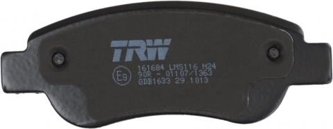 Set placute frana fata TRW GDB1633 [6]