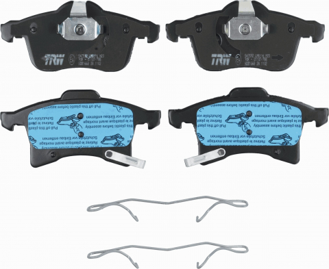 Set placute frana fata TRW GDB1668 [4]