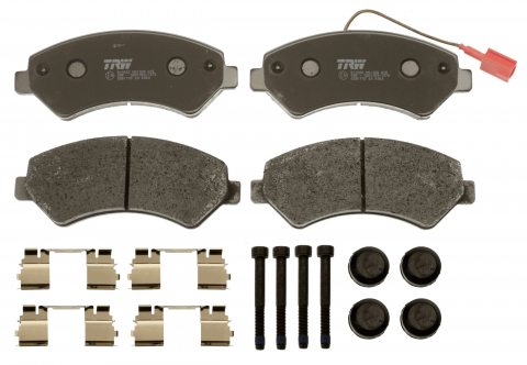 Set placute frana fata TRW GDB1703 [1]