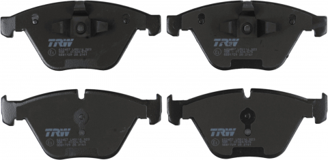Placute frana - Set placute frana fata TRW GDB1729
