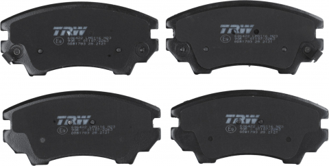 Set placute frana fata TRW GDB1783 [4]