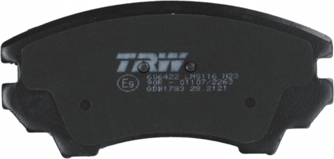 Set placute frana fata TRW GDB1783 [1]