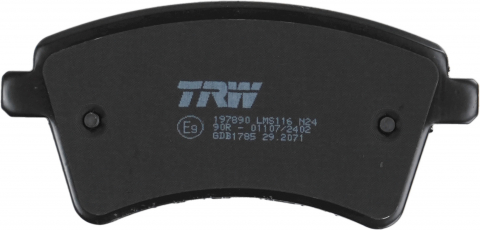 Set placute frana fata TRW GDB1785 [2]