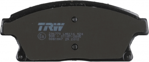 Set placute frana fata TRW GDB1847 [1]