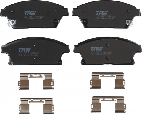 Set placute frana fata TRW GDB1847 [5]