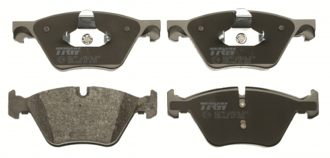 Placute frana - Set placute frana fata TRW GDB1882