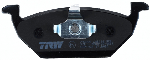 Placute frana - Set placute frana fata TRW GDB1984