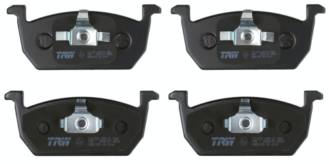 Placute frana - Set placute frana fata TRW GDB2159