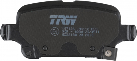 Set placute frana fata TRW GDB2180 [1]