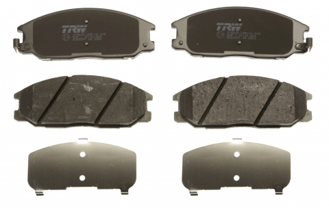 Placute frana - Set placute frana fata TRW GDB3297