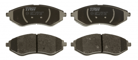 Placute frana - Set placute frana fata TRW GDB3330