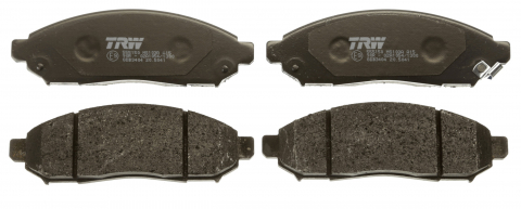 Set placute frana fata TRW GDB3404 [1]