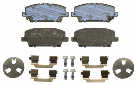 Placute frana - Set placute frana fata TRW GDB3407