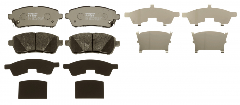 Set placute frana fata TRW GDB3437 [1]