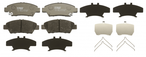 Set placute frana fata TRW GDB3493 [1]