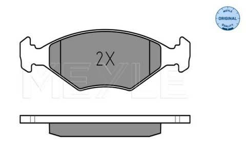 Set placute frana MEYLE 0252322018/W [2]