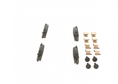 Set placute frana spate BOSCH 0986494030 [3]