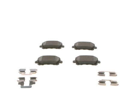 Set placute frana spate BOSCH 0986494731 [6]