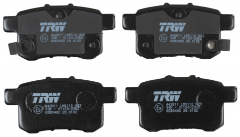 Set placute frana spate TRW GDB3482 [6]
