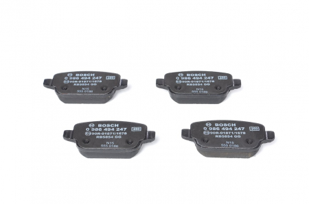 Set placute frana spate BOSCH 0986494247 [2]
