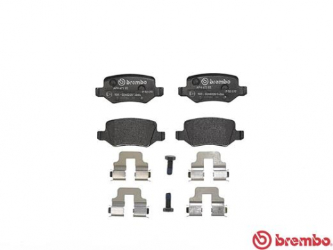 Placute frana BREMBO P50090 [1]