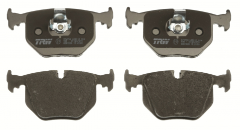 Set placute frana spate ps TRW GDB1530 [1]