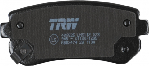 Placute frana - Set placute frana spate ps TRW GDB3474