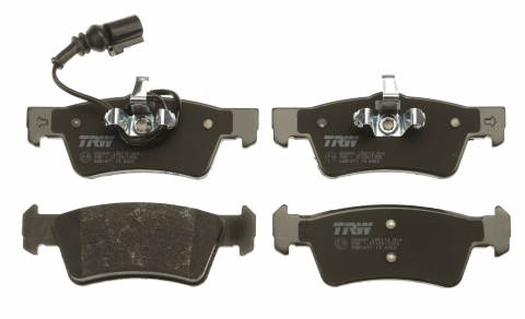 Placute frana - Set placute frana spate TRW GDB1671