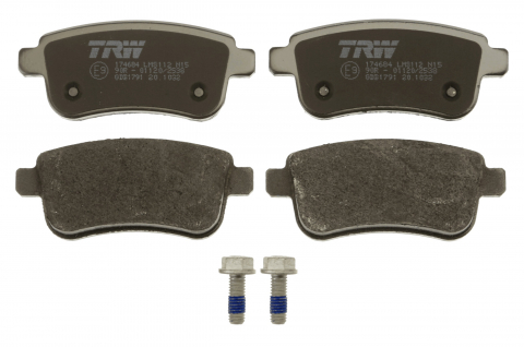 Set placute frana spate TRW GDB1791 [3]