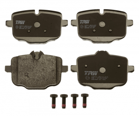 Placute frana - Set placute frana spate TRW GDB1869