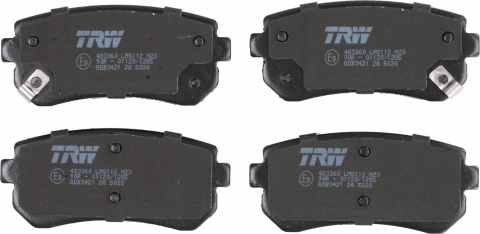 Set placute frana spate TRW GDB3421 [4]