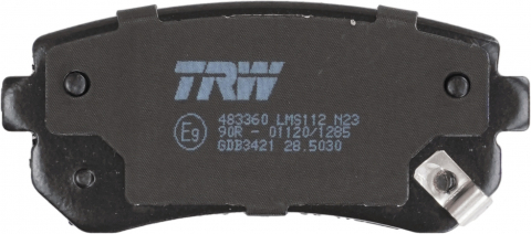 Set placute frana spate TRW GDB3421 [3]