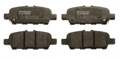 Set placute frana spate TRW GDB3508 [1]