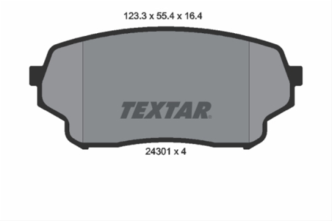 Piese auto - Set placute frana TEXTAR 2430101