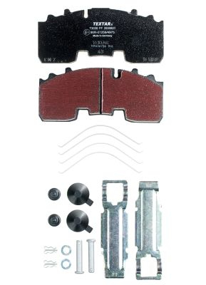 Piese auto - Set placute frana TEXTAR 2930601