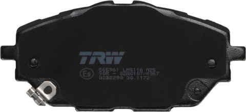 Set placute frana TRW GDB2290 [1]
