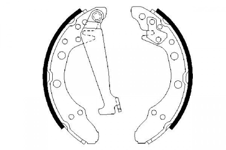 Set saboti frana BOSCH [2]