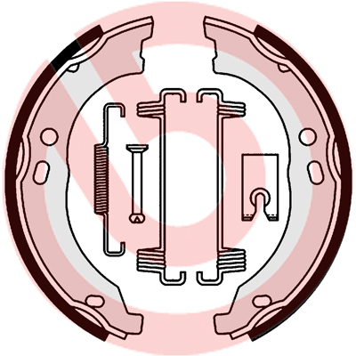 Placute frana BREMBO S23579 [1]