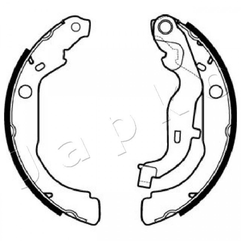 Set saboti frana duster 4x4-228x42 JAPKO 55020 [1]