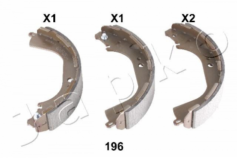 Piese auto - Set saboti frana JAPKO 55196