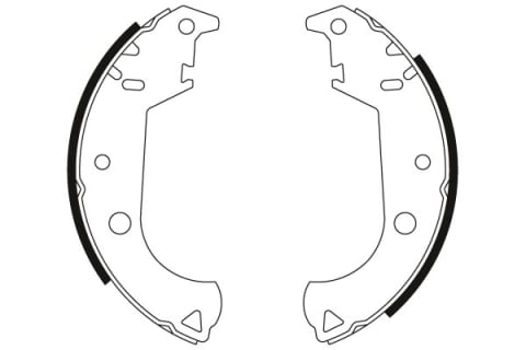 Piese auto - Set saboti frana TRW GS8442